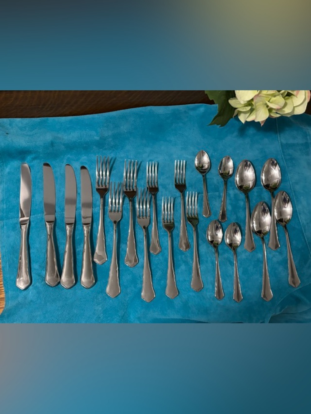 Dalia Consul Spain 5-Piece Place Setting 18/10 Stainless Steel Silverware